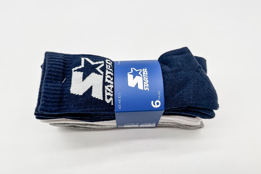 2 Packungen Herren Socken Starter, Gr. 43-46